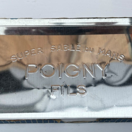 Blik Biscuits Poigny Le Mans koek origineel