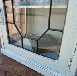 Vitrine sier kastje pronk wand kast VERKOCHT