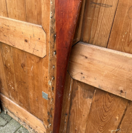 Peddel 125 cm roeispaan spaan hout decoratie