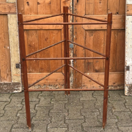 Wasrek hout handdoek rek droogrek VERKOCHT
