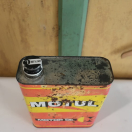 Olie blik olie drum Motul motor oil barn found