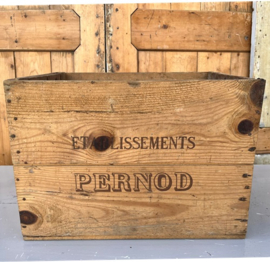 Houten kist Pernod Pastis origineel VERKOCHT