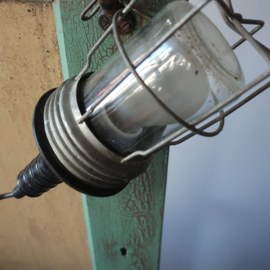 Looplamp kooilamp industrie origineel zwart