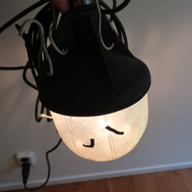 Hanglamp lamp industrie origineel kunststof kap