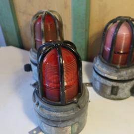 Bullseye lamp industrie kooi metaal origineel