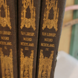 Oude boeken 1857 Noord Nederland Lennep