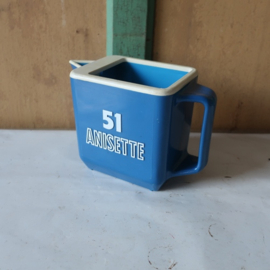 Waterkan Pastis 51 Anisette blauw Frankrijk