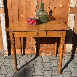 Tafel Frankrijk eettafel buro hout VERKOCHT