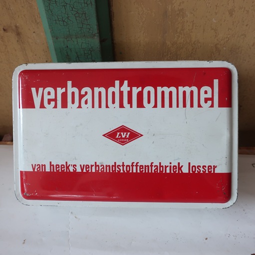 Verbandtrommel Van Heek's Losser origineel