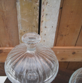 Bonbonniere glas origineel hoogte 17 cm