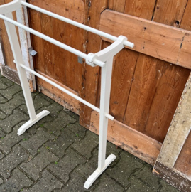 Wasrek origineel hout creme handdoek droogrek