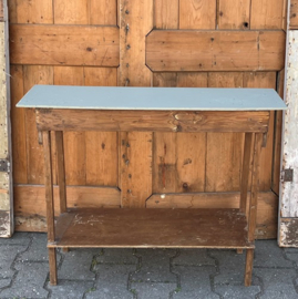 Bijzettafel hal tafel sidetable plant VERKOCHT