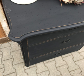 Ladekast commode grijs 94,5 breed VERKOCHT