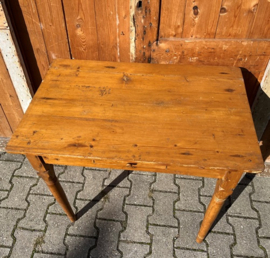 Tafel Frankrijk eettafel buro hout VERKOCHT