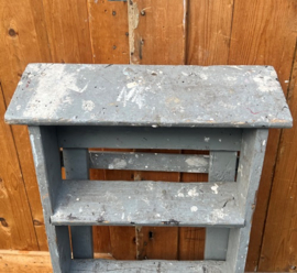 Oude houten trap ladder schilderstrap VERKOCHT