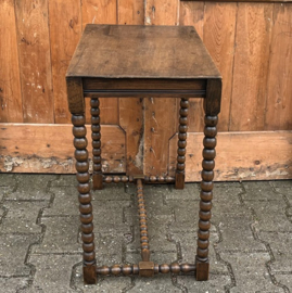 Haltafel side table 1920 bijzettafel origineel