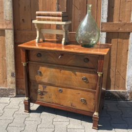 Ladekast commode 3 laden origineel 81,5 cm