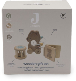 houten giftset bear brave