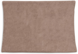 aankleedkussenhoes badstof milky coffee