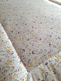 boxkleed 80x100cm bloem zand 2 in 1