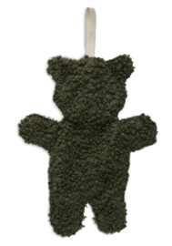 speendoekje teddy bear leaf green