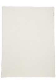 Deken wafel teddy off-white