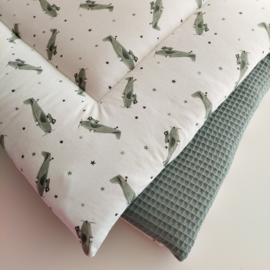 Boxkleed vliegtuig groen