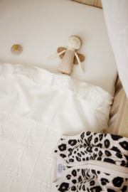 Lakentje ruffle off white