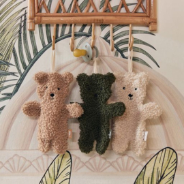 speendoekje teddy bear leaf green