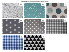 rechthoekig boxkleed 2-zijdig , vanaf