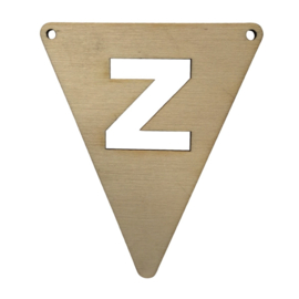 houten vlag Z