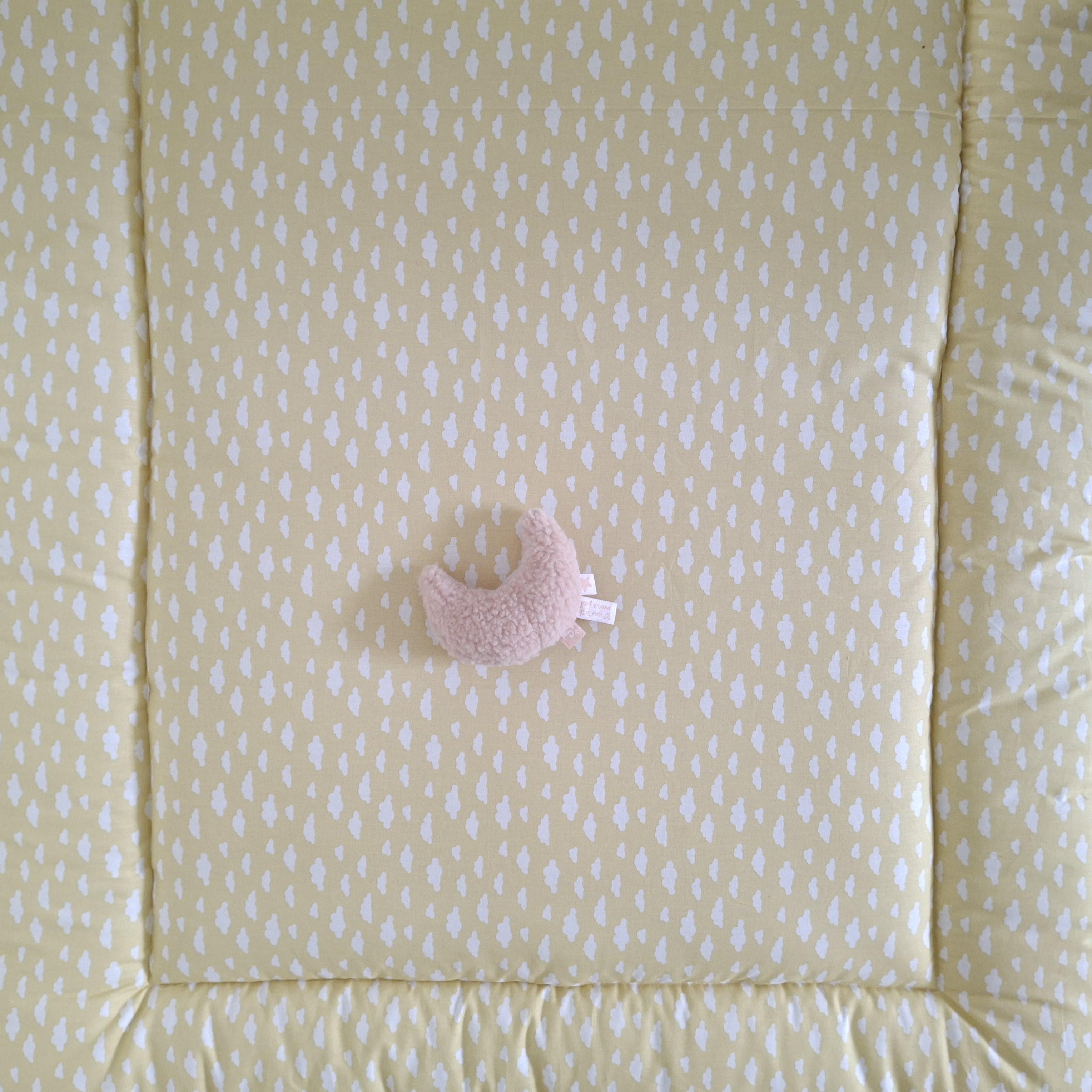 boxkleed wolk triangel geel