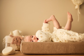 aankleedkussenhoes badstof milky coffee