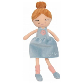 knuffelpop Rose met naam van je kindje