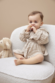 peuter badjas met naam,  zand