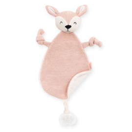 knuffel speendoekje deer pink