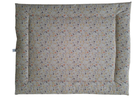 boxkleed 80x100cm bloem zand 2 in 1