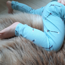 legging  babybroekje pijltje blauw