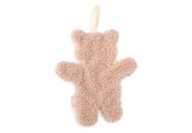 speendoekje teddy bear roze