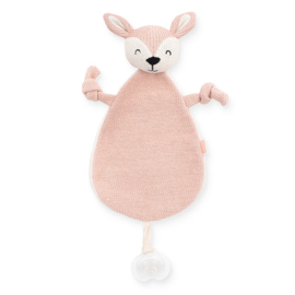 knuffel speendoekje deer pink