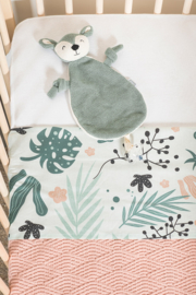 knuffel speendoekje deer ash green