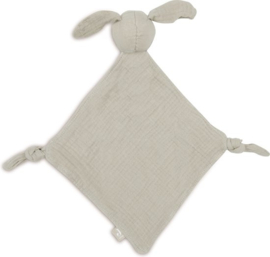 knuffelspeendoekje bunny olive green