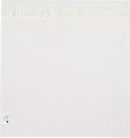 Lakentje ruffle off white