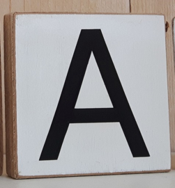 houten letterblok