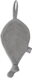 Speendoekje leaf storm grey