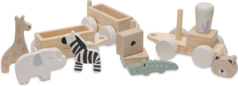 houten speelgoedtrein jungle jambo