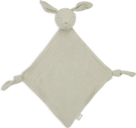 knuffelspeendoekje bunny olive green