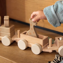 houten speelgoedtrein jungle jambo