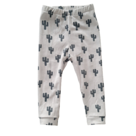 baby legging  broekje cactus wit