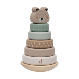 houten tuimel stapeltoren jungle jambo
